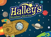 Help Halley prepare for her journey to space by solving one-step word problems.