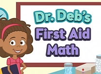 Help Dr. Deb count all of the first aid supplies by solving three-digit subtraction problems without regrouping.