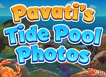Help Pavati complete her tide pools photo album by taking pictures of animals based on the clues she provides.