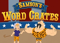 Select <span class="aofl-italics">ar</span>, <span class="aofl-italics">er</span>, or <span class="aofl-italics">or</span> to complete the words on Samson&rsquo;s crates.