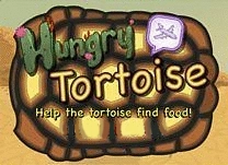 Follow the sound heard in the game to help the tortoise find the food.