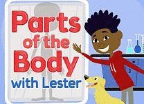 details of game - Parts of the Body with Lester