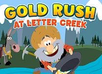 Help Prospector Paul pan for gold in the Letter Creek by choosing the words with silent letters that have the same beginning sound as other words.