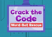 details of game - Crack the Code Word-Bot Rescue
