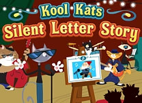 Help the Kool Kats tell a story by selecting words with silent consonants and choosing the correct pronunciations of these words.