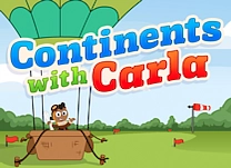 Review interesting facts about each of the world&rsquo;s seven continents with Carla.