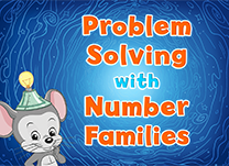 Show what you know about problem solving with number families.