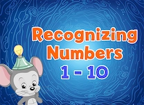 Test your ability to recognize the numbers 1–10.