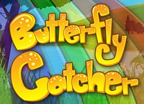Catch butterflies that match requested colors.