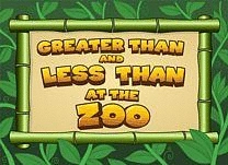 details of game - Greater Than and Less Than at the Zoo