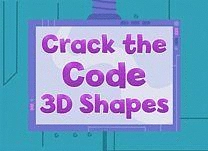 Match 3D shapes to their descriptions.