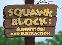 details of game - Squawk Block: Addition and Subtraction