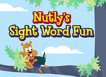 Help Nutly play a word game with Professor Squirrel by selecting groups of sight words.