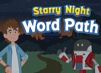 details of game - Starry Night Word Path