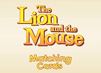 details of game - The Lion and the Mouse Matching Card Game