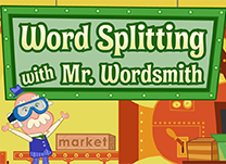 details of game - Word Splitting with Mr. Wordsmith