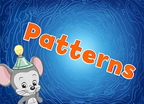 Show what you know about patterns. Demonstrate your ability to recognize and continue a pattern.