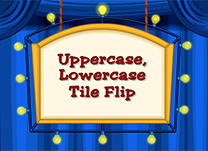 details of game - Uppercase, Lowercase Tile Flip