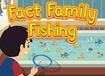 Try to win fish at the carnival by finding the missing sum or difference to complete a fact family.