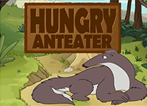 Practice counting 1 to 5 while feeding the anteater.