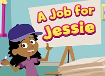 Help Jessie decide what kind of job she wants by categorizing images as goods or services.