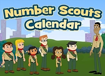 details of game - Number Scouts: Calendar