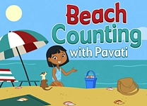Help Pavati count the things she collected at the beach by adding three numbers together.