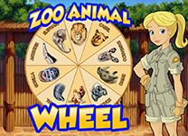 Spin the wheel to reveal facts about different zoo animals.