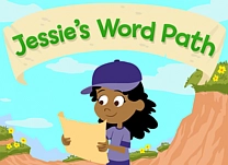 Identify sight words to help Jessie find the right path.