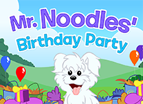 details of game - Mr. Noodles&rsquo; Birthday Party