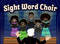 Select sight words to describe a world-famous choir and the songs they sing.