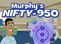 Solve two-digit subtraction problems with the help of Murphy and his Nifty 950 machine.