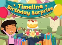 Help Misaki create a family timeline for her grandmother&rsquo;s birthday present.