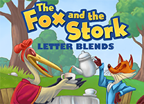 Match beginning consonant blends with pictures of things that start with those letters to help Stork reach Fox&rsquo;s house.