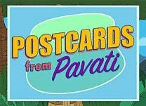 Help Pavati finish her postcards by choosing the correct consonant blend or digraph to complete words.