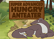 Practice counting while feeding ants to the hungry anteater.