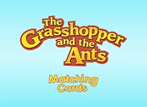 Match sentences from &ldquo;The Grasshopper and the Ants&rdquo; with the illustrated scenes they depict.
