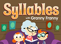 details of game - Syllables with Granny Franny