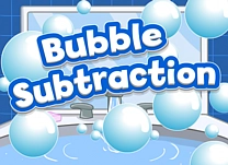 Subtract multiples of 100 from three-digit numbers in this fast-paced bubble-popping game.