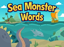 details of game - Sea Monster Words