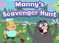 Help Manny find items for the golf course scavenger hunt by creating number sentences to represent inverse operations.
