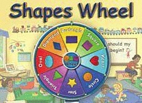 Spin the shapes wheel to see an example of an item that is the selected shape.