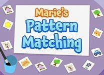 Choose the correct stickers to help Marie extend patterns.