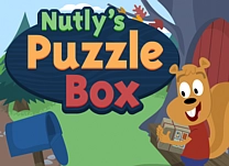 Help Nutly open his puzzle box by spelling compound words.