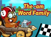 details of game - Crazy Race: The <span class="aofl-italics">-am</span> Word Family