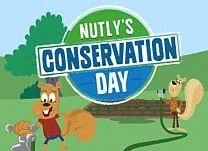Help Nutly practice conservation by selecting the correct actions to take to conserve natural resources.