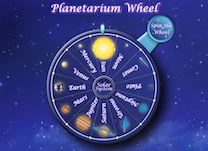 Spin the wheel to reveal facts about the planets in our solar system.