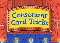 Choose cards that match a spoken word that contains a consonant blend in this magic show.