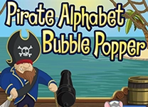 details of game - Pirate Alphabet Bubble Popper