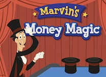 Help Marvin make magic by adding different combinations of bills.